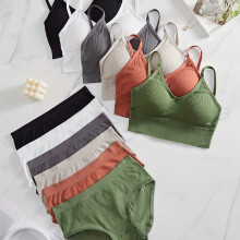 (Mixed colors, M) Six-Color Comfortable Casual Underwear Set, for Teenager