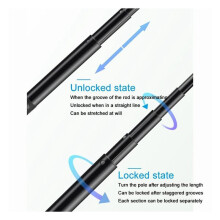 Bundle Kit Invisible Selfie Stick Tripod Handle 1/4 Screw 28-111 cm for One/X4/X3