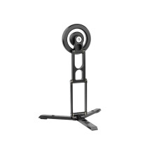 Foldable Magnetic Phone Tripod Stand Selfie Stick Desktop Magnetic Phone Holder for Video Photography Vlog Livestreaming