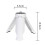 2X  Tripod Phone Stabilizer for Enhanced Photography & Videography White 5