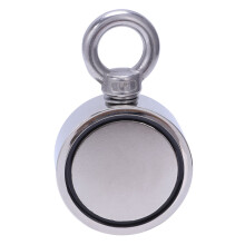 200KG-500KG Double Side Neodymium Metal Magnet Detector Sea Fishing Hunting 10M Rope