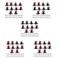 50PCS 494768 698183 Fuel Shut Off Valve with Clamp for 1/4 Inch Fuel Briggs & Stratton Murray Toro Lawn Tractor