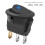 30Pc 12V 20A Rocker Toggle LED   Light SPST -Off Control 3