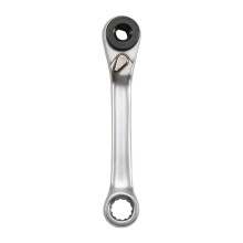 1/4 Dubbla äNdar Quick Socket SpäRrnyckel StåNg Skruvmejsel Bit Tools SpäRrhandtagsnyckel