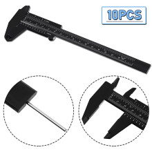 20 Pcs 150 mm Plastic Caliper Vernier Caliper Double Scale Sliding Gauge Measuring Tool for Student Office 5 Colors