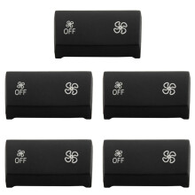5X för A/C Climate Control Panel Byte Av FläKthastighetsknapp, för 1-Serien F20/F21,2-Serien F22/F23,3-Serien F30/F31/F34/F35