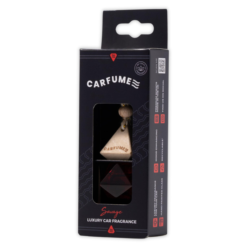 Carfume Car Air Freshener - Savage - Image 8