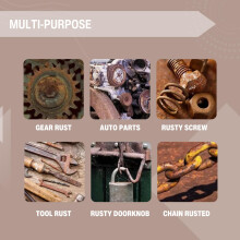 Zep Rust Converter and neutraliser with a brush for easy application | Rust inhi