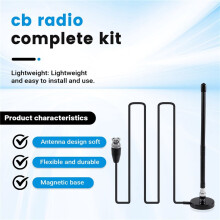 CB Antennen Antenne 27 MHz Sanft Whip Magnet Fuß BNC PL259 Anschluss CB Antennen Antenne für  Midland  Maxon