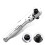 2-In-1 Round Handle Ratchet Wrench 1/4 Double Ended 72 Teeth Quick Spanner Tool Screwdriver Socket Bit 6