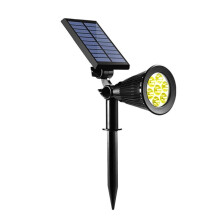 Solar Lamp Outdoor Lights Changing Ground Gardening Garden Light Waterproof Landscape Spotlights Garden Decoration,C