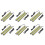 12 X Waterdichte, Superheldere Auto DRL-Mistlampen COB LED-Licht Wit 1