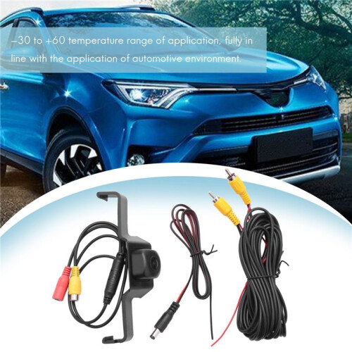 6X CCD Car Front Grille Camera Front View Parking LOGO Camera Night Vision per  RAV4 2020 1