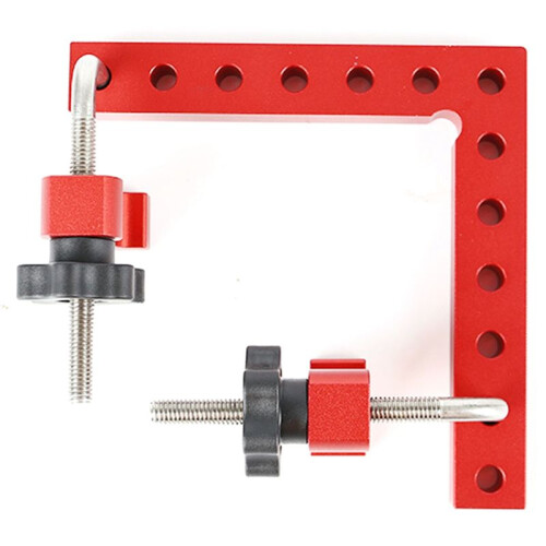 1 PACK Quadrados de Posicionamento de 90 Graus FixaçãO de ÂNgulo Reto 5,5X5,5 Polegadas Carpinteiro para Carpintaria L-Type Corner Clamping Tool 2