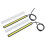 12 X Waterdichte, Superheldere Auto DRL-Mistlampen COB LED-Licht Wit 2