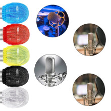 200Pcs Disposable Microphone Cover,Handheld Microphone Windscreen for KTV Recording Studio Karaoke(Mixed Colors)