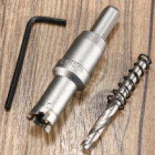 (15mm)Broca con punta de acero de carburo de aleación Herramienta de sierra de agujero de cortador de madera de metal 1545 mm