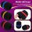 10 Pcs Handheld Stage Microphone Windscreen Foam Mic Cover Karaoke Black 6