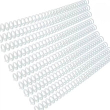 20 Raccoglitori Ad Anelli In Plastica con 30 Fori, Capacità 85 Fogli, per Album DIY e Quaderni Trasparenti