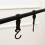 Outdoor Camping Tripod Rack Large Black, Portable Multi-Functional Camping Clothes Hanger 3