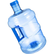 Seau à eau extérieur pour animaux de compagnie de 7,5 L, épais et muni d'une poignée. Grand récipient à eau portable.