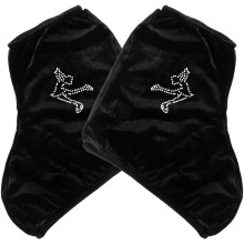 Skridskoskydd för män, kvinnor, pojkar och flickor, åtsittande stövelskydd i polyester