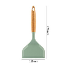 Non-Stick Kitchen Wide Scraper Pizza Cooking Tools Silicone Spatula Cooking Utensils Shovel Spatula Kitchenware A