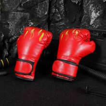Gants de boxe et de thaï pour garçons, confortables, 1 paire pour l'entraînement au combat et les séances de fitness
