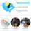 Tennis Training Base with Rebound Ball and Elastic String Self-Practice Tennis Training Tool 3