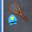 Tennis Training Base with Rebound Ball and Elastic String Self-Practice Tennis Training Tool 5