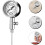 Kugelmanometer mit Metallkugeln, robustes und langlebiges Manometer mit einfacher Luftablassfunktion 5