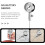 Kugelmanometer mit Metallkugeln, robustes und langlebiges Manometer mit einfacher Luftablassfunktion 7
