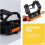 Bike Toe Clips and Convenient Straps Set, Replaceable Professional Pedal Toe Cage 4