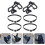Bike Toe Clips and Convenient Straps Set, Replaceable Professional Pedal Toe Cage 8