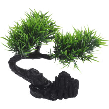 Welcome Pine Tree Ornaments Faux Plants Indoor Sashimi Platter Decor Sushi Plate Decor