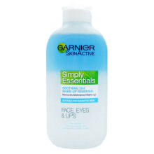 Garnier Simply Essentials Soothing 2-in-1 Makeup Remover, Bi-Phase Oil and Water Cleanser with Pro-