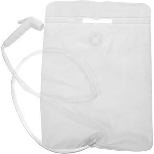 Duschbeutel-Set mit Wasserschlauch, Badezimmerzubehör, tragbare Campingdusche