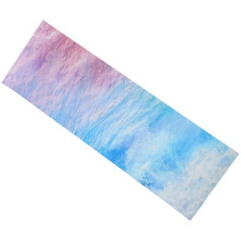 Feuille d'autocollants colorés pour grip de skateboard 33 x 11 pouces avec surface antidérapante en papier de verre