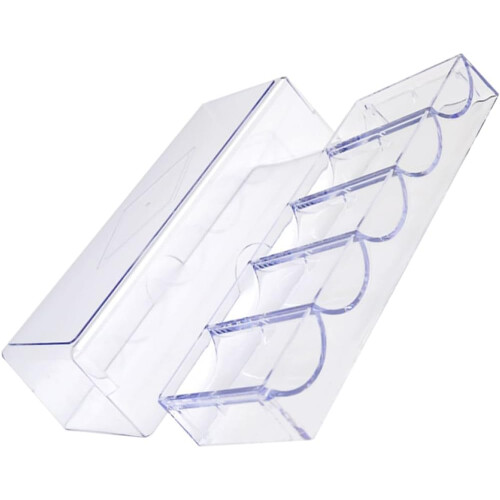 Multi-Function Poker Chip Holder Convenient Chip Case for Storage Supplies Portable Poker Tray Material