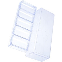 Portable Poker Chip Case Multi-Função Bandeja para armazenamento Professional Chip Box Holder