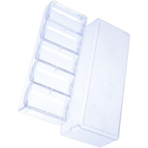 Portable Poker Chip Case Multi-Function Tray for Storage Professional Chip Box Holder