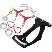 Fahrradspeichenspannungsmesser und -schlüssel-Set, Fahrradspeichenwerkzeug-Set