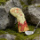 Golf Driver Cover Pizza Novelty Vattentätt PU Headcover med Fleecefoder 8