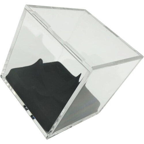 2pcs Baseball Display Box Football Display Stand Display Case
