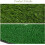 Tappetino da golf per allenamento, mini campo da golf con erba artificiale bicolore. 7