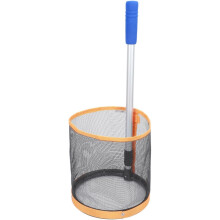 Filet de ramassage de balles de tennis de table avec poignée télescopique, filet portable pour la récupération des balles de ping-pong