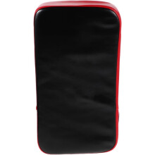Gebogener Taekwondo-Kickpad mit roter Kante, robuster Kickbox-Trainingsschild