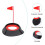 All-Direction Golf Putter Practice Hole Cup Black Plastic Training Putting Aid Suitable for Indoor and Backyard Use 7