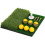 Foldable Mini Golf Practice Hitting Mat with Dual-Color Design, Combined Swing Training Aid 5