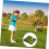 Foldable Mini Golf Practice Hitting Mat with Dual-Color Design, Combined Swing Training Aid 8